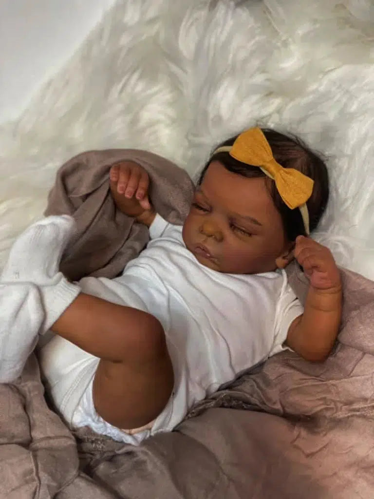 19 Inch African American Reborn Baby Doll Romy Celebrating Diversi Maternity Miracles