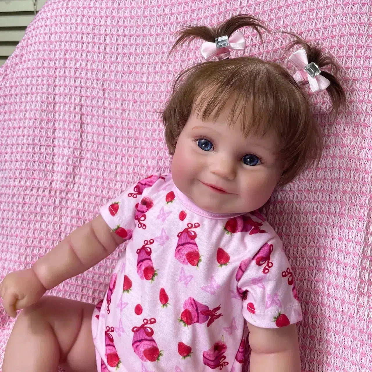 Full body vinyl baby top doll