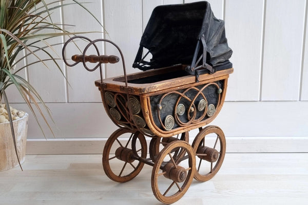 old school baby stroller