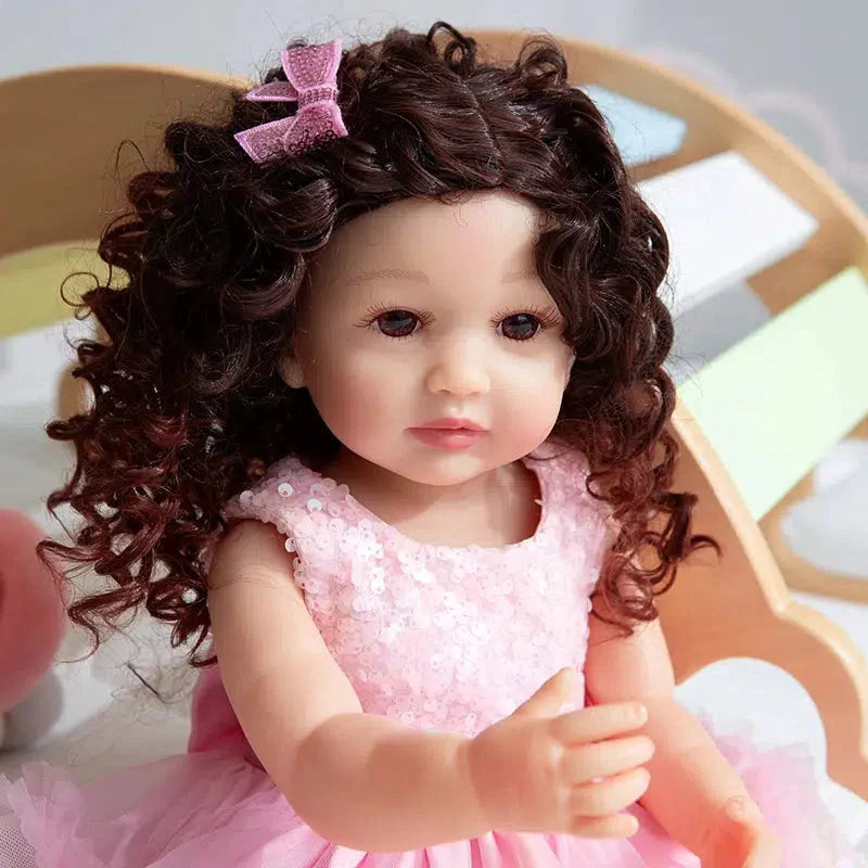 pink princess reborn baby doll