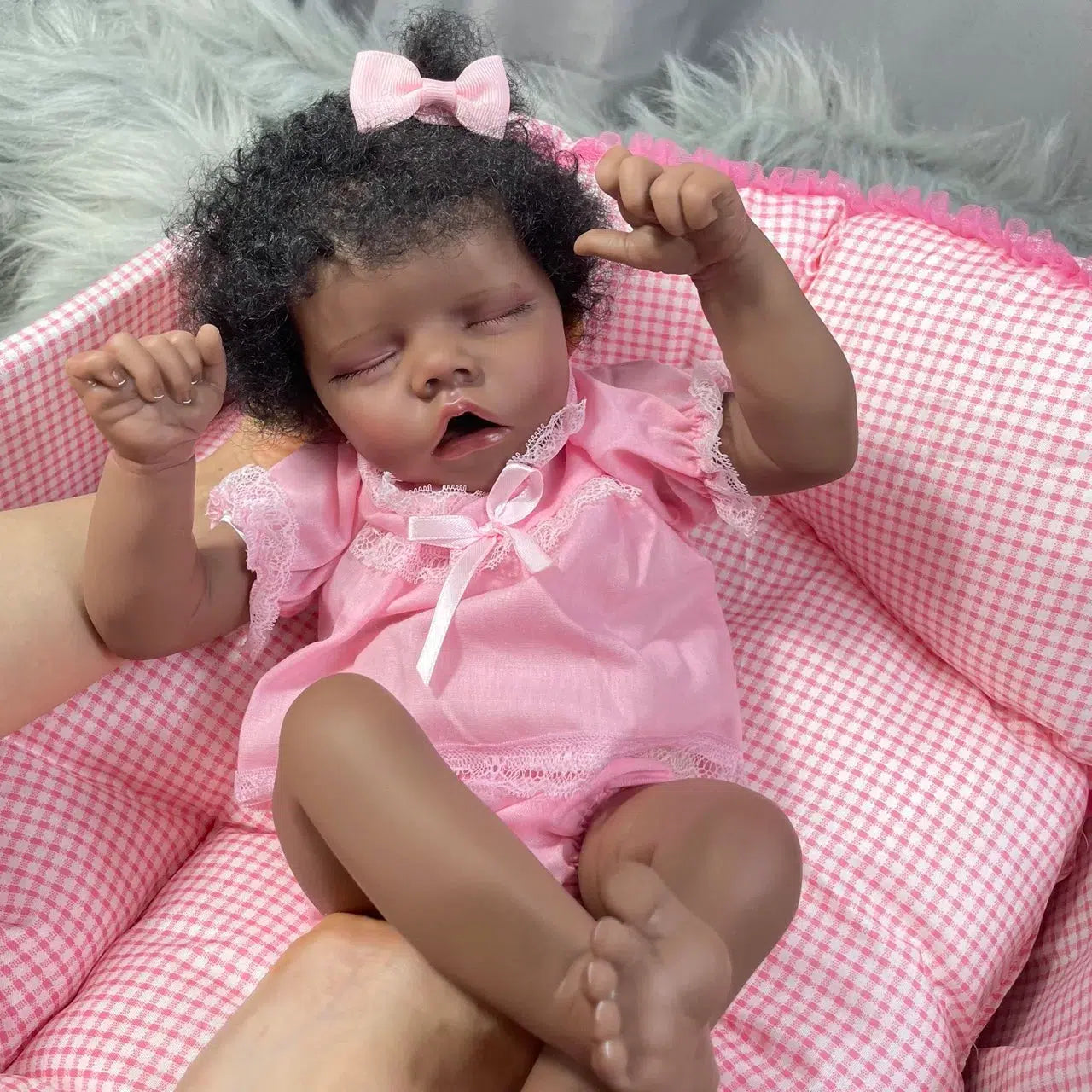17 Inch African American Reborn Baby Doll Celebrating Diversity Maternity Miracles