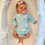 New 18Inches Finished Reborn Baby Dolls Felicia Realistic Lifelike Adorable Newborn Girl Best Christmas Gift for Kids-Maternity Miracles - Mom & Baby Gifts