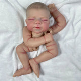 18 Inch Reborn Pascale 3D Painted Skin Kit With Rooted Eyelashes and Cloth Body Unassembled Reborn Baby Doll Parts DIY Molds-Maternity Miracles - Mom & Baby Gifts
