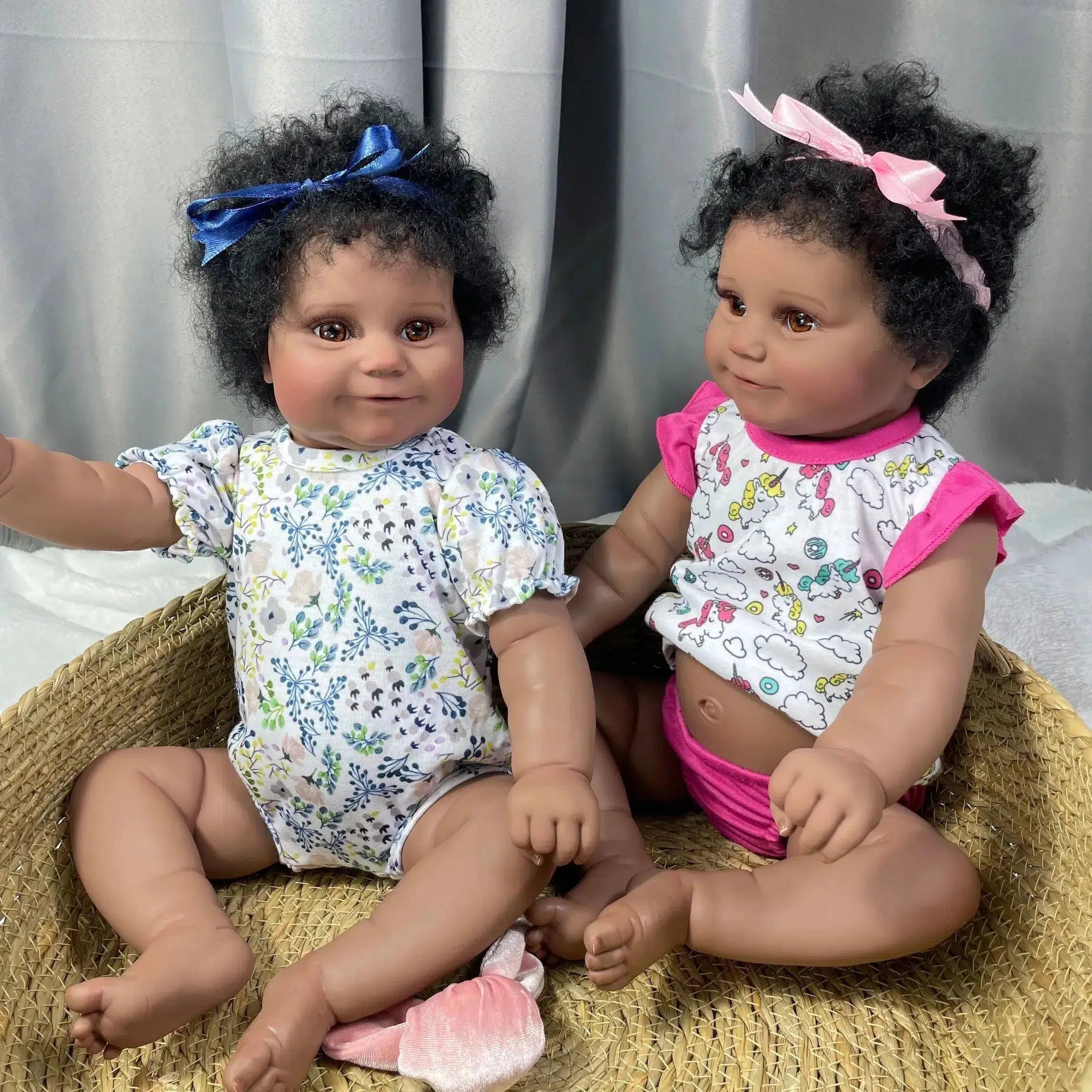 19 Inch African American Doll Aaliyah Twins Maternity Miracles