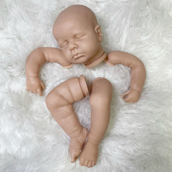 19-Inch DIY Reborn Baby Vinyl Kit: Unpainted Unfinished Doll Parts-Maternity Miracles - Mom & Baby Gifts