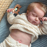 NPK 19inch Full Body Reborn Baby Doll Loulou Lifelike Soft Touch Cuddly Newborn Baby Doll Multiple Layers Painting 3D Skin-Maternity Miracles - Mom & Baby Gifts