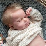 NPK 19inch Full Body Reborn Baby Doll Loulou Lifelike Soft Touch Cuddly Newborn Baby Doll Multiple Layers Painting 3D Skin-Maternity Miracles - Mom & Baby Gifts