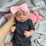 50CM Finished Reborn Baby Dolls LouLou Best Christmas Gift Lifelike Silicone Vinyl Newborn 3D Skin Visible Veins DIY Toys-Maternity Miracles - Mom & Baby Gifts