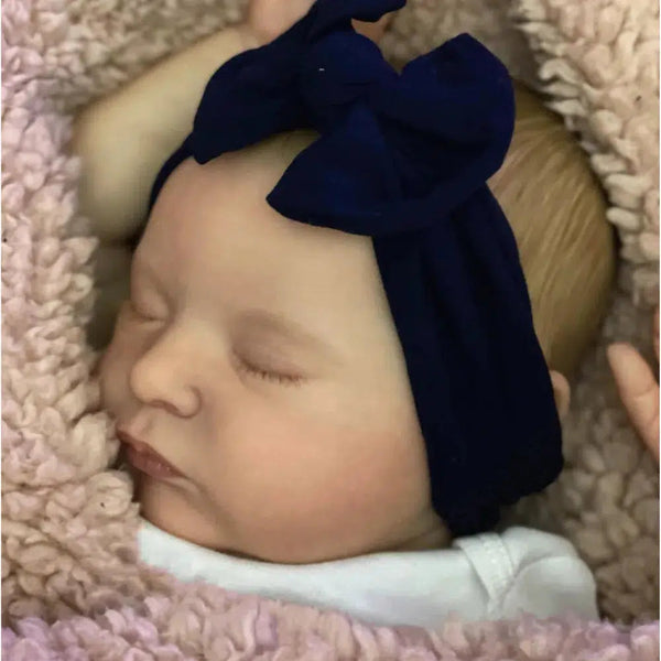 20Inch Finished Reborn Doll Laura Baby 3D Painted Skin Visible Veins Lifelike High Quality Handmade Art Collection Doll Gift-Maternity Miracles - Mom & Baby Gifts
