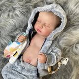 20inch Reborn LouLou Full Vinyl Body Washable Newborn Baby Doll Reborn Girl 3D Skin Tone Visible Veins Doll For Kids Gift-Maternity Miracles - Mom & Baby Gifts