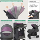 2023 Foldable Lightweight Pushchair Baby Stroller-Maternity Miracles - Mom & Baby Gifts