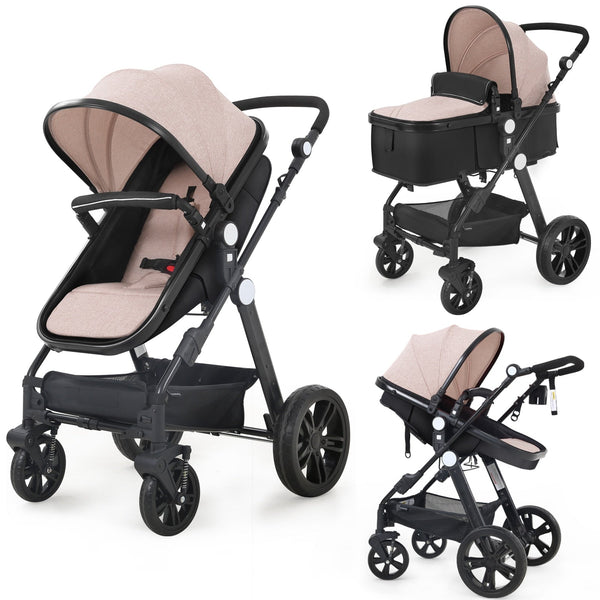 2023 Shockproof High View Pram Baby Stroller-Maternity Miracles - Mom & Baby Gifts