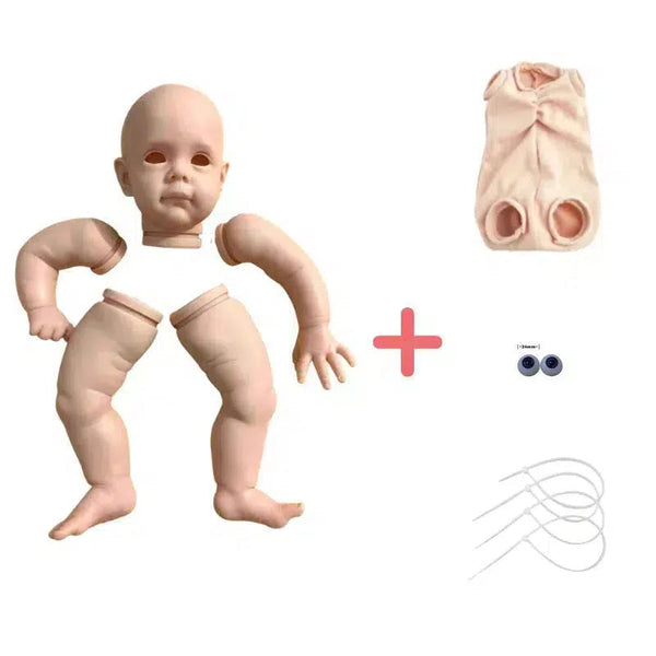 22Inch Bebe Reborn Kit Maggi Truly Baby Vinyl Gentle Touch Unpainted Unassembled Blank Parts DIY Baby Molds For Girl Maggie-Maternity Miracles - Mom & Baby Gifts