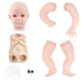 22Inch Bebe Reborn Kit Maggi Truly Baby Vinyl Gentle Touch Unpainted Unassembled Blank Parts DIY Baby Molds For Girl Maggie-Maternity Miracles - Mom & Baby Gifts