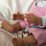 55CM Full Body Silicone Waterproof Reborn Toddler Girl Doll Princess Betty Lifelike Soft Touch 3D Skin Multiple Layers Painting-Maternity Miracles - Mom & Baby Gifts