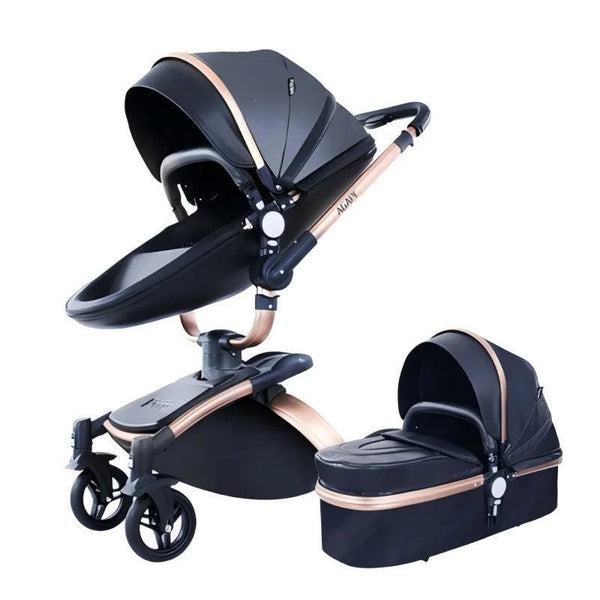360 car seat stroller Luxury 360 Rotating 3-in-1 Baby Stroller Travel System – Maternity Miracles