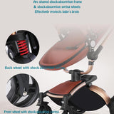 3-In-1 Luxury 360° Rotating Baby Stroller Travel System-Maternity Miracles - Mom & Baby Gifts