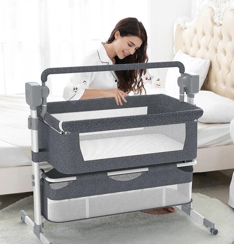 3-in-1 Premium Baby Bedside Sleeper-Maternity Miracles - Mom & Baby Gifts