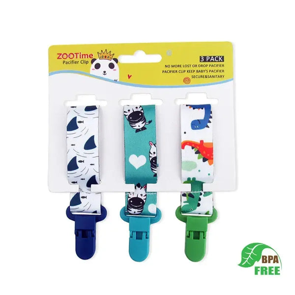 Alternate view 2 of Adorable Baby Pacifier Clips Set