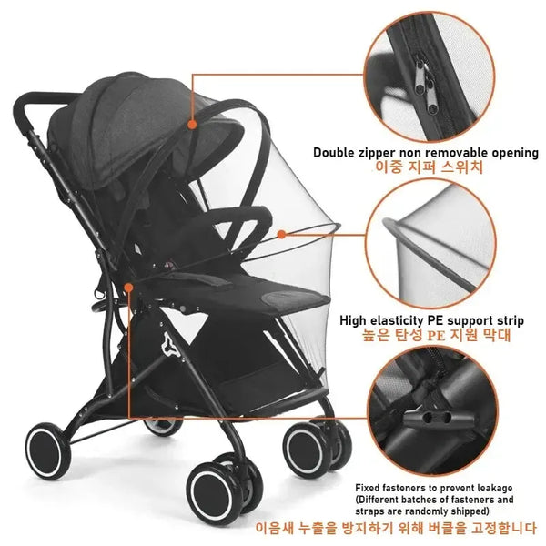 Alternate view 3 of Baby Stroller Mosquito Net Cover