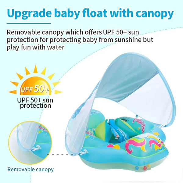 Baby Swim Float with Canopy