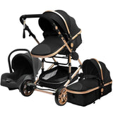 3 in 1 Baby Stroller: Luxury Maternity Travel System-Maternity Miracles - Mom & Baby Gifts