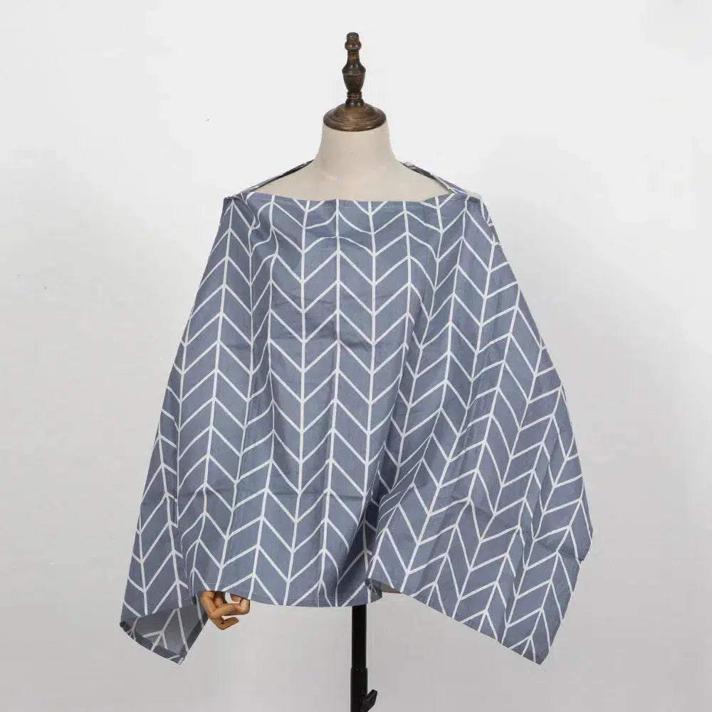 Breathable Cotton Nursing Cover-Maternity Miracles - Mom & Baby Gifts