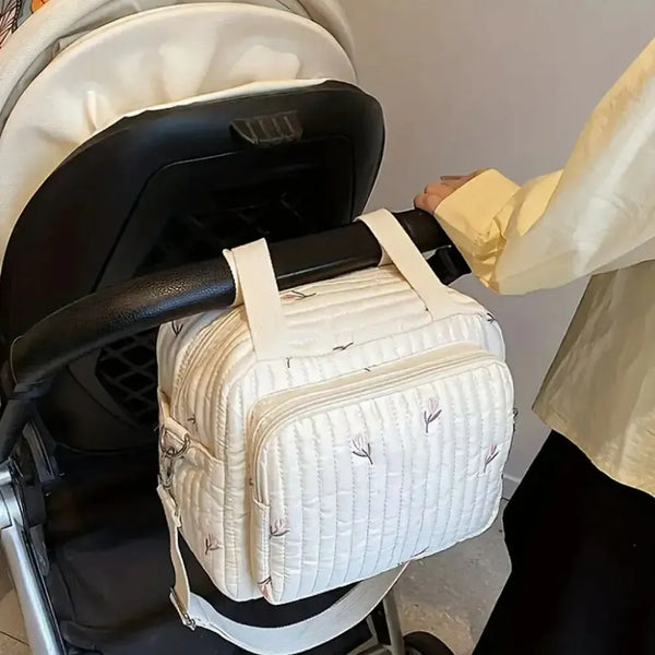Alternate view 2 of Chic Bear & Tulip Diaper Bag