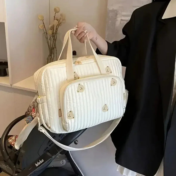Alternate view 3 of Chic Bear & Tulip Diaper Bag