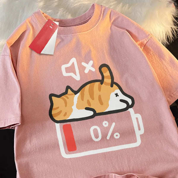 Chic Cat Print Maternity Tee-Maternity Miracles - Mom & Baby Gifts