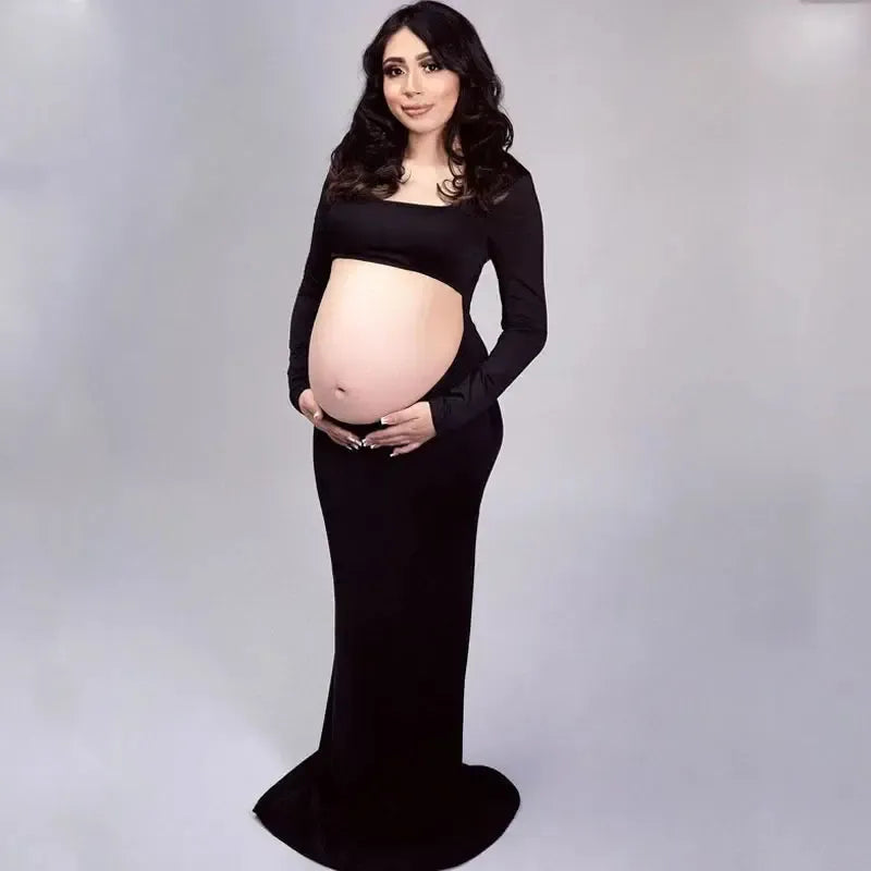 Chic Maternity Bodycon Dress