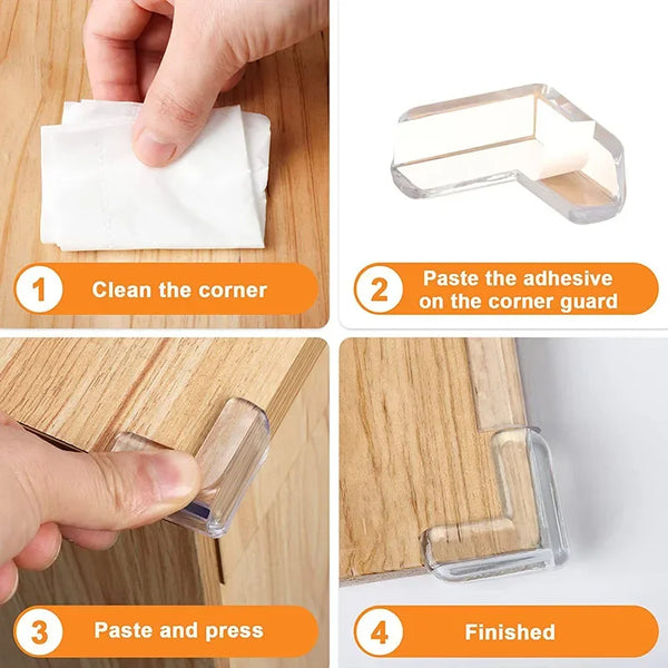 Clear Child Safety Corner Guards