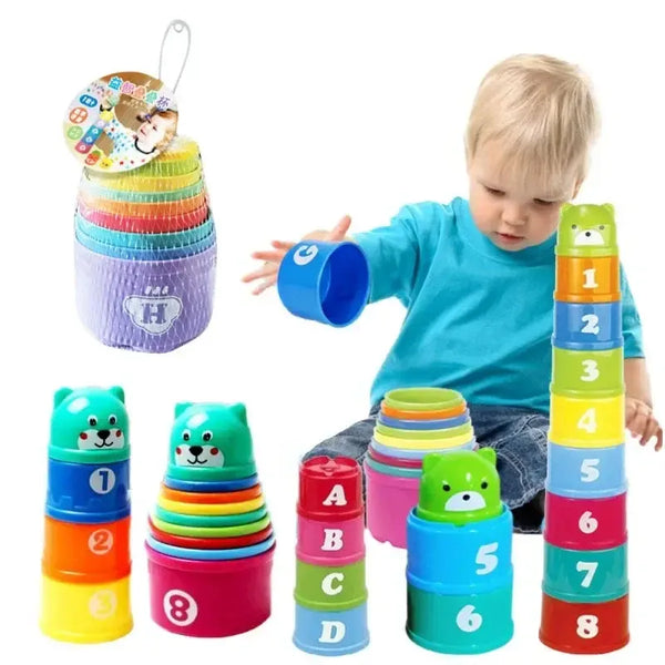 Alternate view 2 of Colorful Stacking Learning Cups