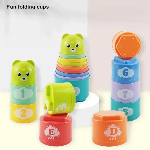 Alternate view 3 of Colorful Stacking Learning Cups