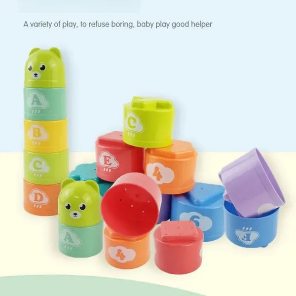 Alternate view 4 of Colorful Stacking Learning Cups