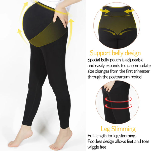 ComfortFit Maternity Leggings-Maternity Miracles - Mom & Baby Gifts