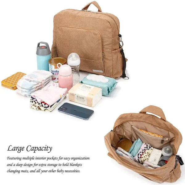 Alternate view 4 of Comfy Corduroy Diaper Backpack
