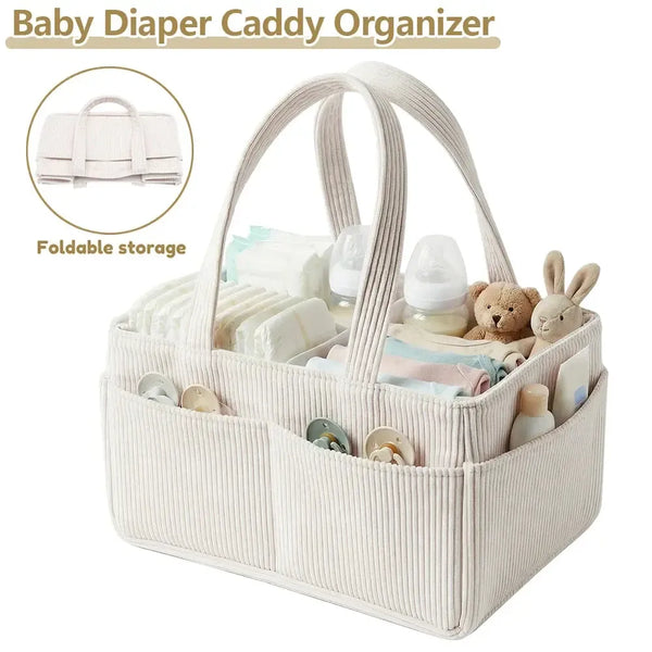 Alternate view 2 of Corduroy Baby Diaper Organizer