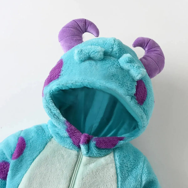 Alternate view 3 of Cozy Critter Baby Romper