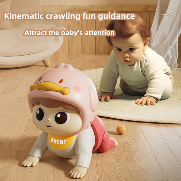 Crawling Baby Music Doll