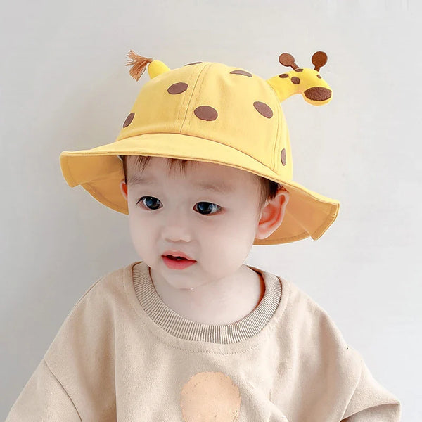 Cute Giraffe Toddler Sun Hat