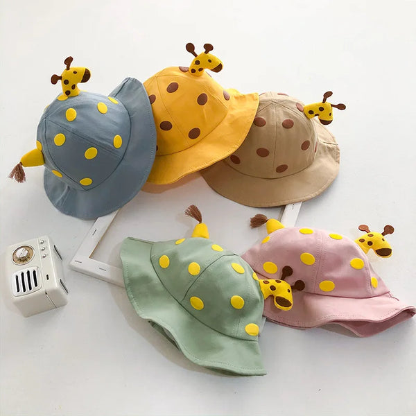 Cute Giraffe Toddler Sun Hat