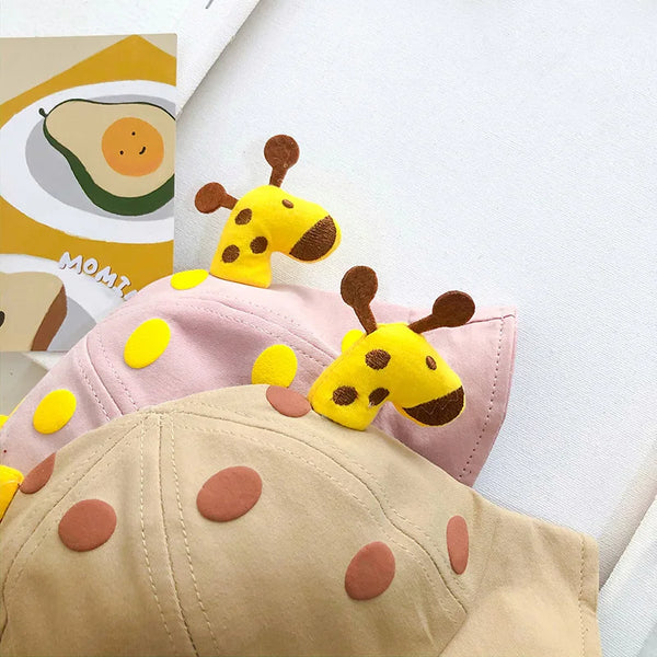Cute Giraffe Toddler Sun Hat