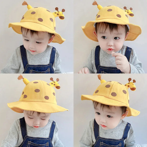 Cute Giraffe Toddler Sun Hat