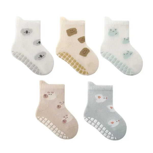Alternate view 5 of Cute Non-Slip Kids Socks