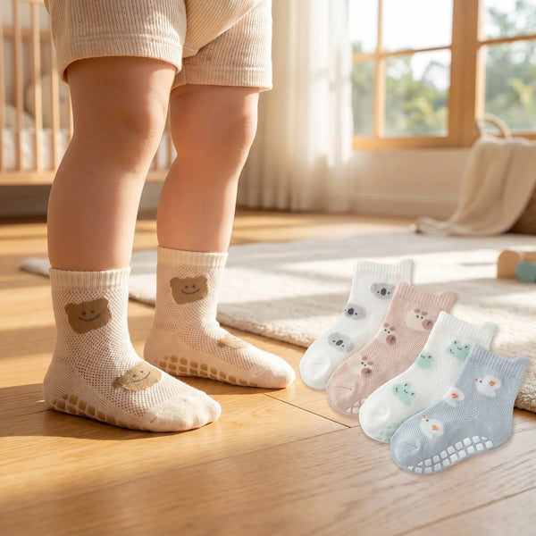 Cute Non-Slip Kids Socks