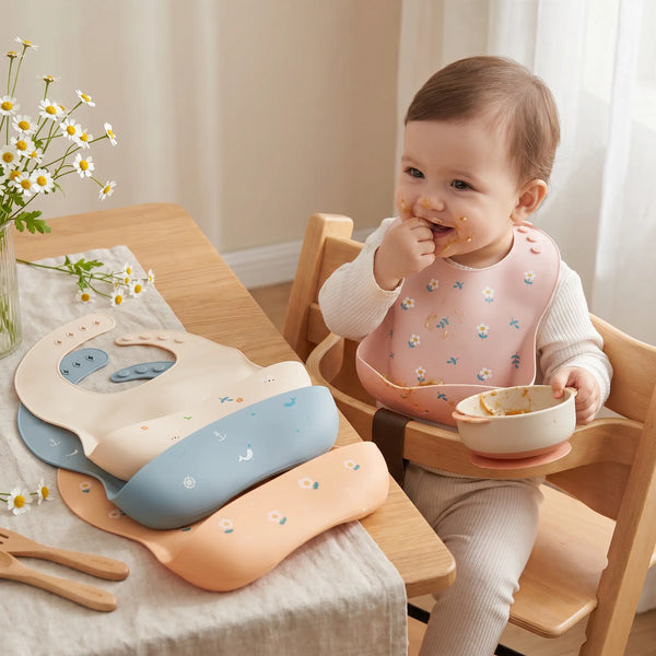 Cute Waterproof Baby Bibs