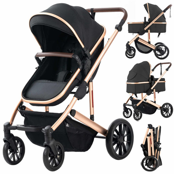 Deluxe 3 in 1 Baby Stroller-Maternity Miracles - Mom & Baby Gifts