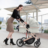 Deluxe 3 in 1 Baby Stroller Travel System-Maternity Miracles - Mom & Baby Gifts