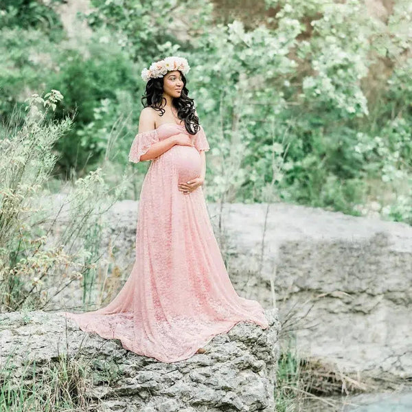 Elegant Maternity Dress for Photo Shoots-Maternity Miracles - Mom & Baby Gifts